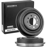 RIDEX Bremstrommel Hinterachse 123B0048  RENAULT,NISSAN,KANGOO (KC0/1_),Scénic I (JA0/1_, FA0_),KANGOO Express (FC0/1_),MEGANE Scenic (JA0/1_) von RIDEX