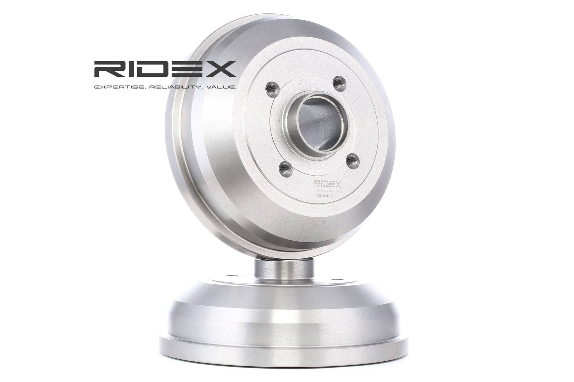 RIDEX Bremstrommel OPEL,VAUXHALL 123B0101 418000,9196287,9004416 von RIDEX