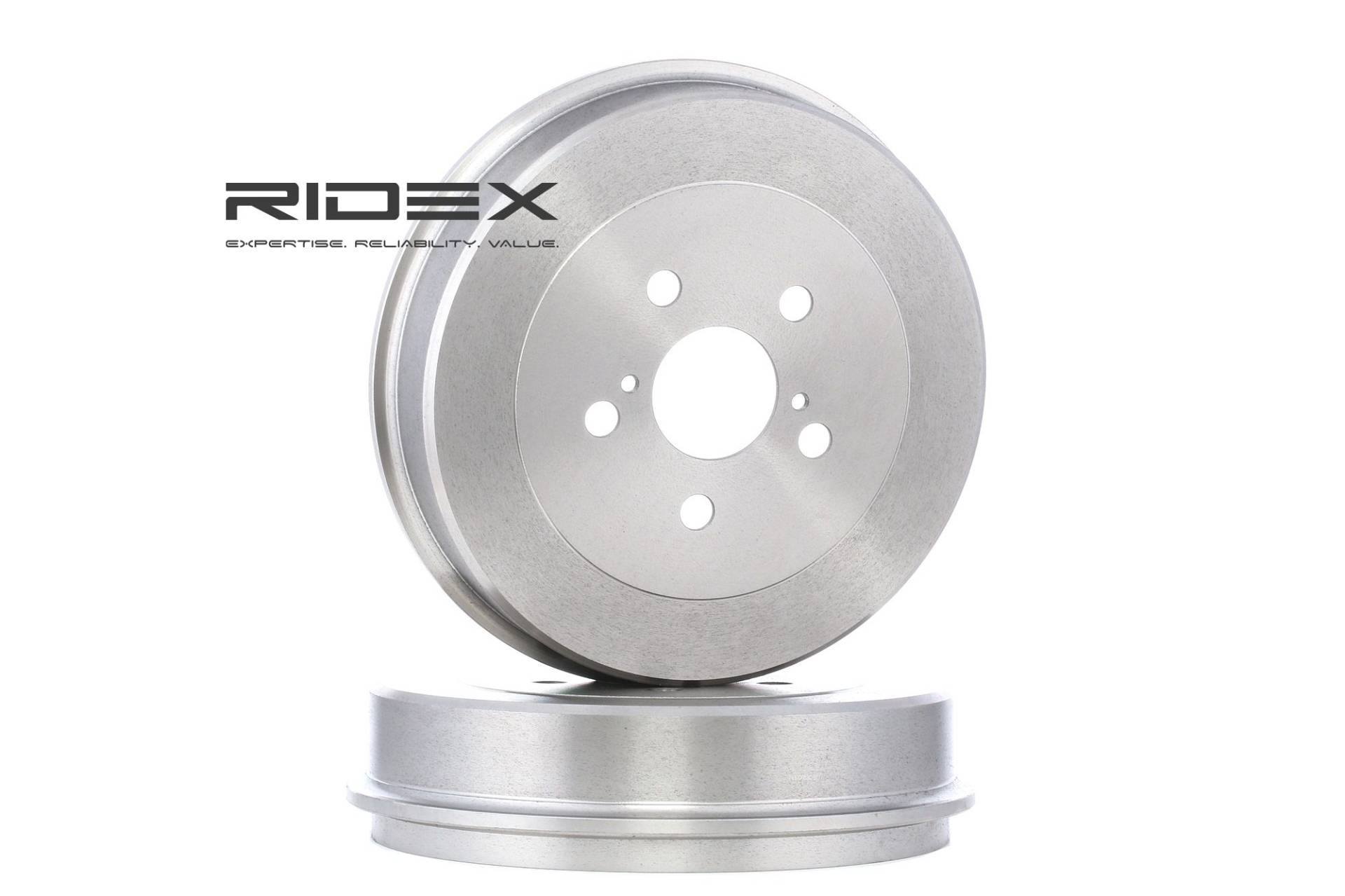 RIDEX Bremstrommel TOYOTA 123B0053 4243105020,4243120440 von RIDEX