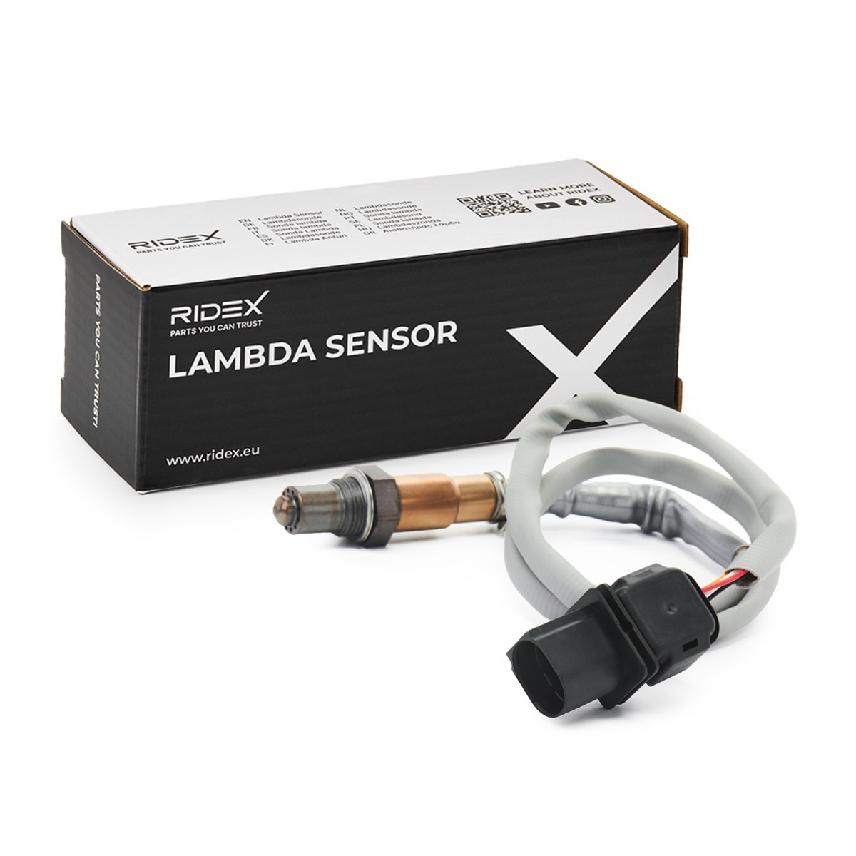 RIDEX Lambdasonde AUDI 3922L0804 07L906262R Regelsonde,Lambda Sensor von RIDEX