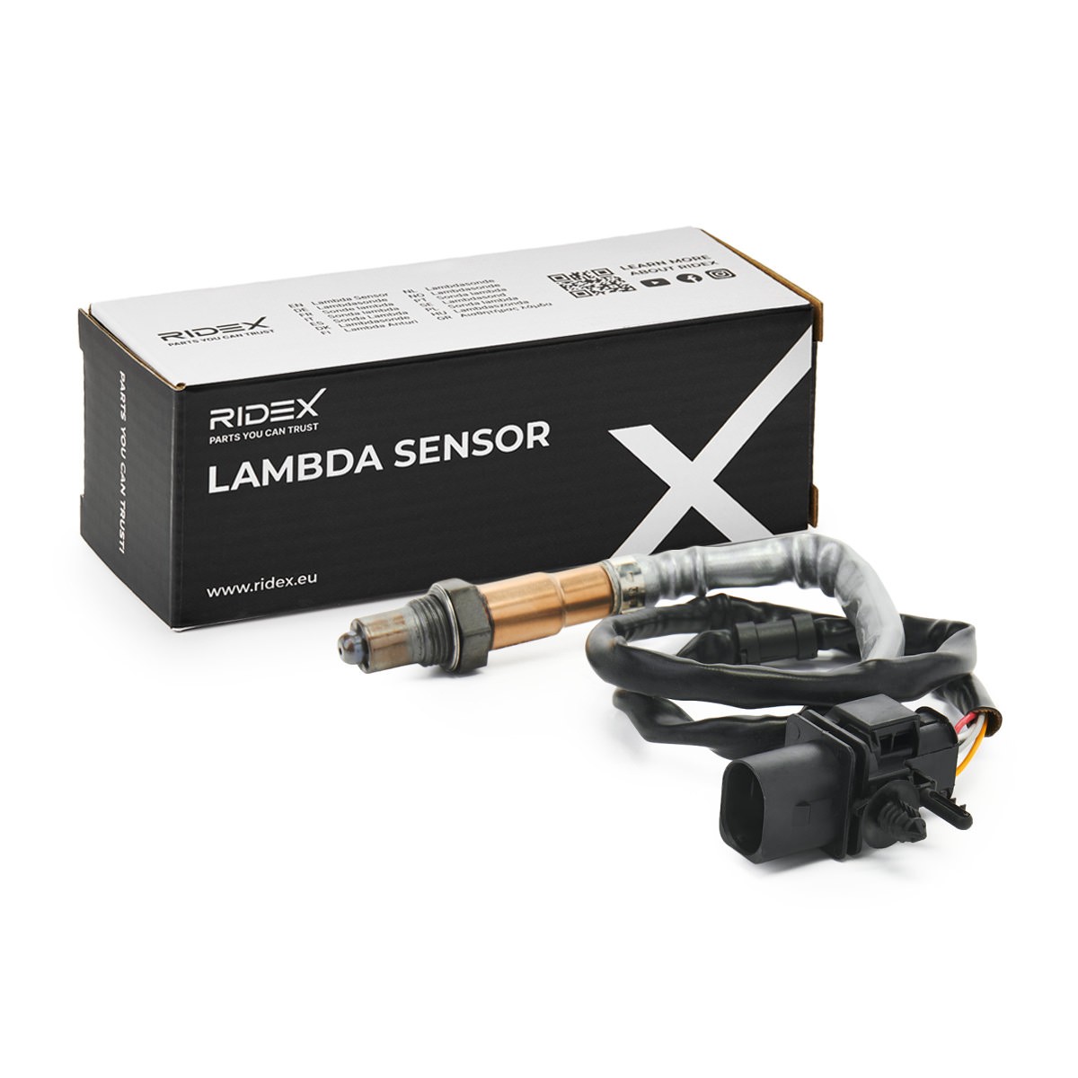 RIDEX Lambdasonde VW,AUDI,SKODA 3922L0294 06F906262AJ,0095425618,A0095425618 Regelsonde,Lambda Sensor von RIDEX