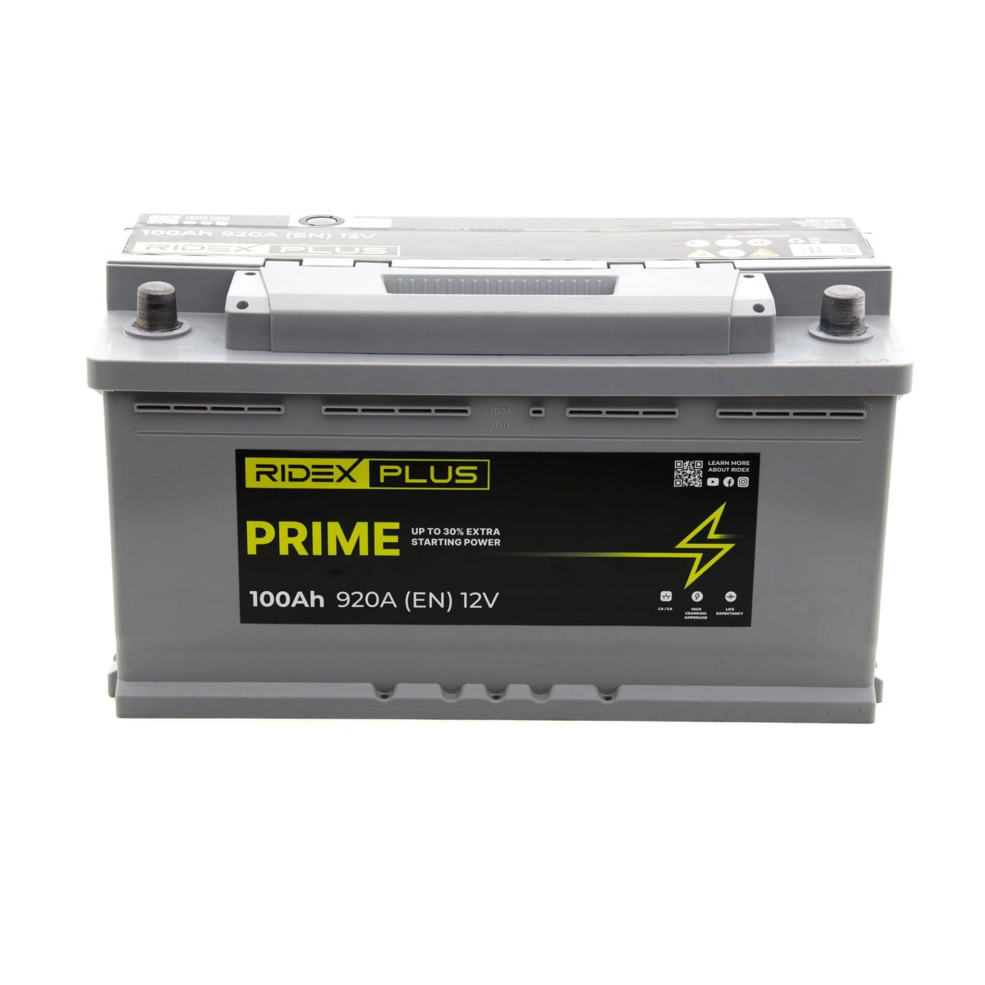 RIDEX PLUS Autobatterie 100Ah 920A 1S0023P L5 Starterbatterie von RIDEX