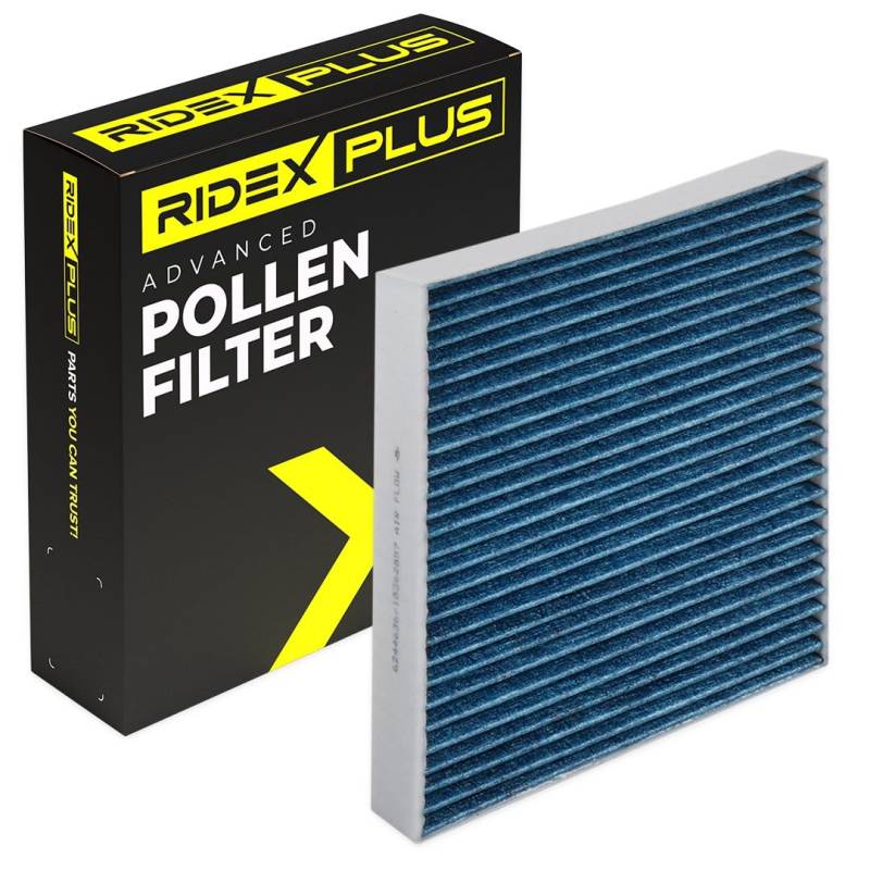 RIDEX PLUS 424I0488P Innenraumfilter Pollenfilter Aktivkohle von RIDEX