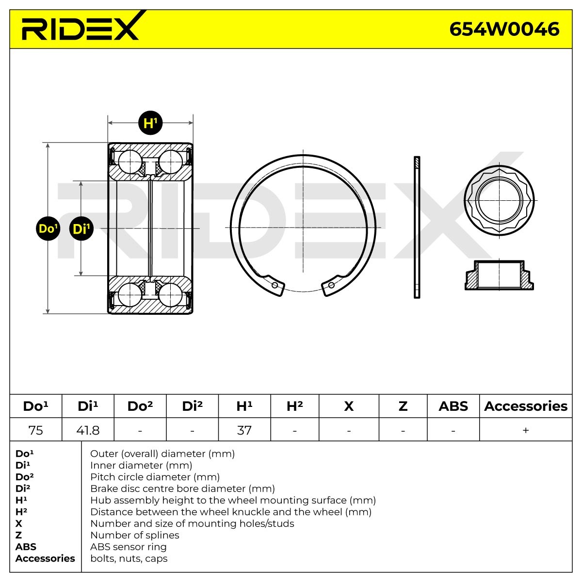 RIDEX Radlagersatz BMW 654W0046 30520278,31211129256WB,33411130617 Radlager,Radlager & Radlagersatz 1132284,31211132284WB,33411130617WB,33412220987 von RIDEX