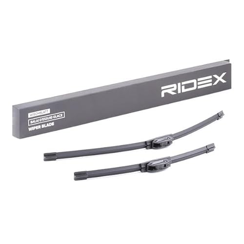 RIDEX Scheibenwischer Set Wischerblätter Set mit Spoiler Frontscheibenwischer | von RIDEX