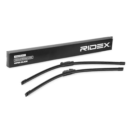 RIDEX Scheibenwischer Set Wischerblätter Set mit Spoiler Frontscheibenwischer | von RIDEX