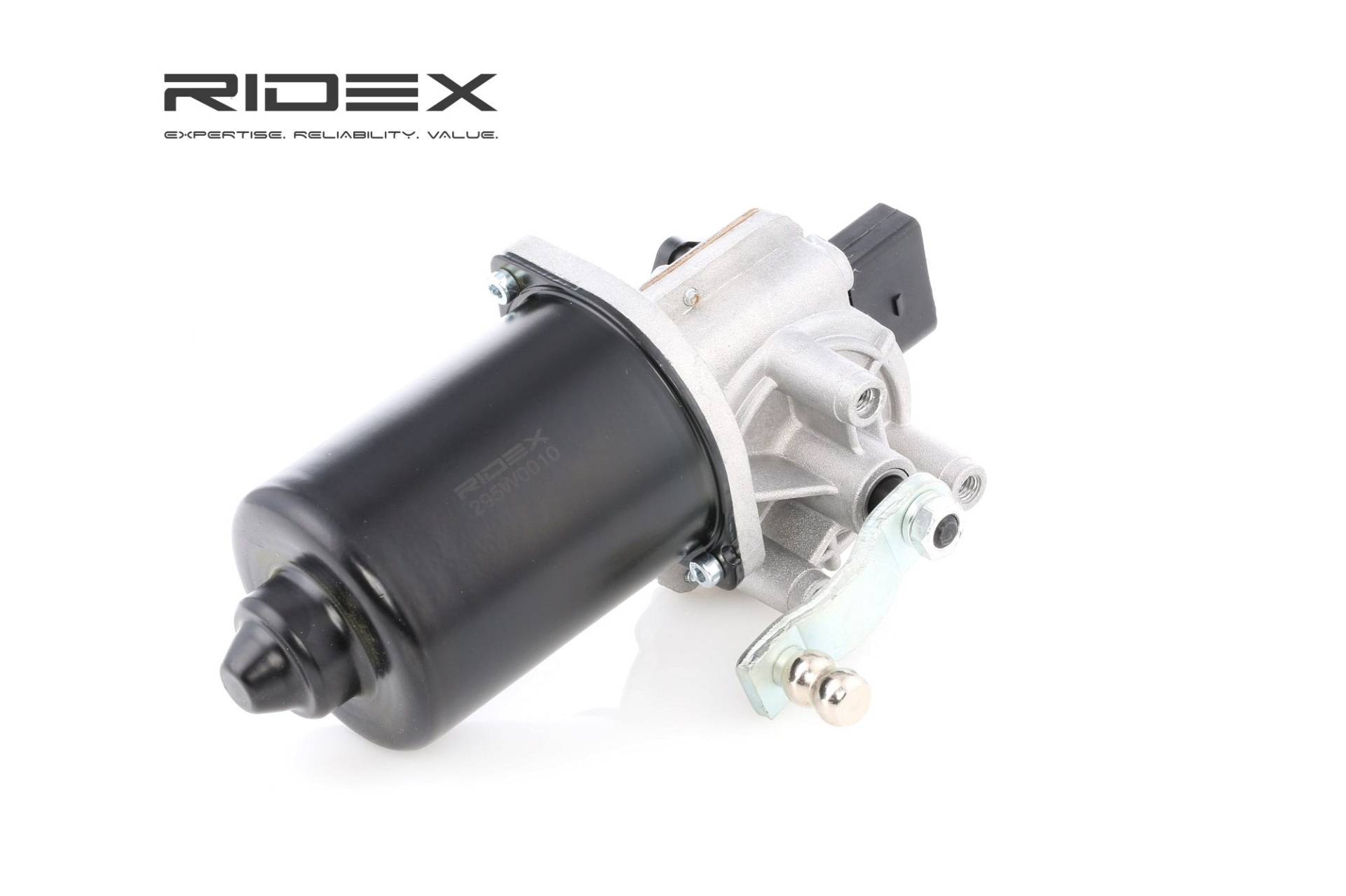 RIDEX Scheibenwischermotor VW,AUDI,SKODA 295W0010 1J0955119B,1J1955113C,1J0955119A Wischermotor von RIDEX