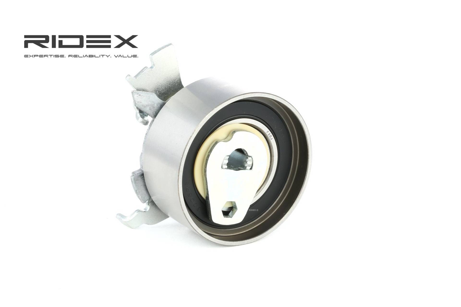 RIDEX Spannrolle, Zahnriemen OPEL,CHEVROLET,DAEWOO 308T0120 0636737,0636746,636737 90530125,009158004,090530125,05636738,09158004,090411744,90411744 von RIDEX