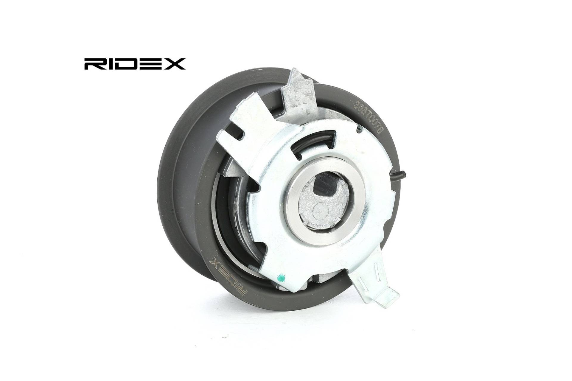 RIDEX Spannrolle, Zahnriemen VW,AUDI,SKODA 308T0076 03L109243F,03L109243N,3L109243C 03L109243B,03L109243C,03L109243D von RIDEX