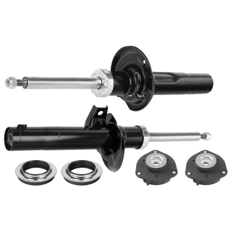 RIDEX 1185S0052 Stoßdämpfer-Set Vorne 50.5mm 137mm 132.25mm Gummi 14.2mm 64,0, 70,5mm 0.26kg von RIDEX