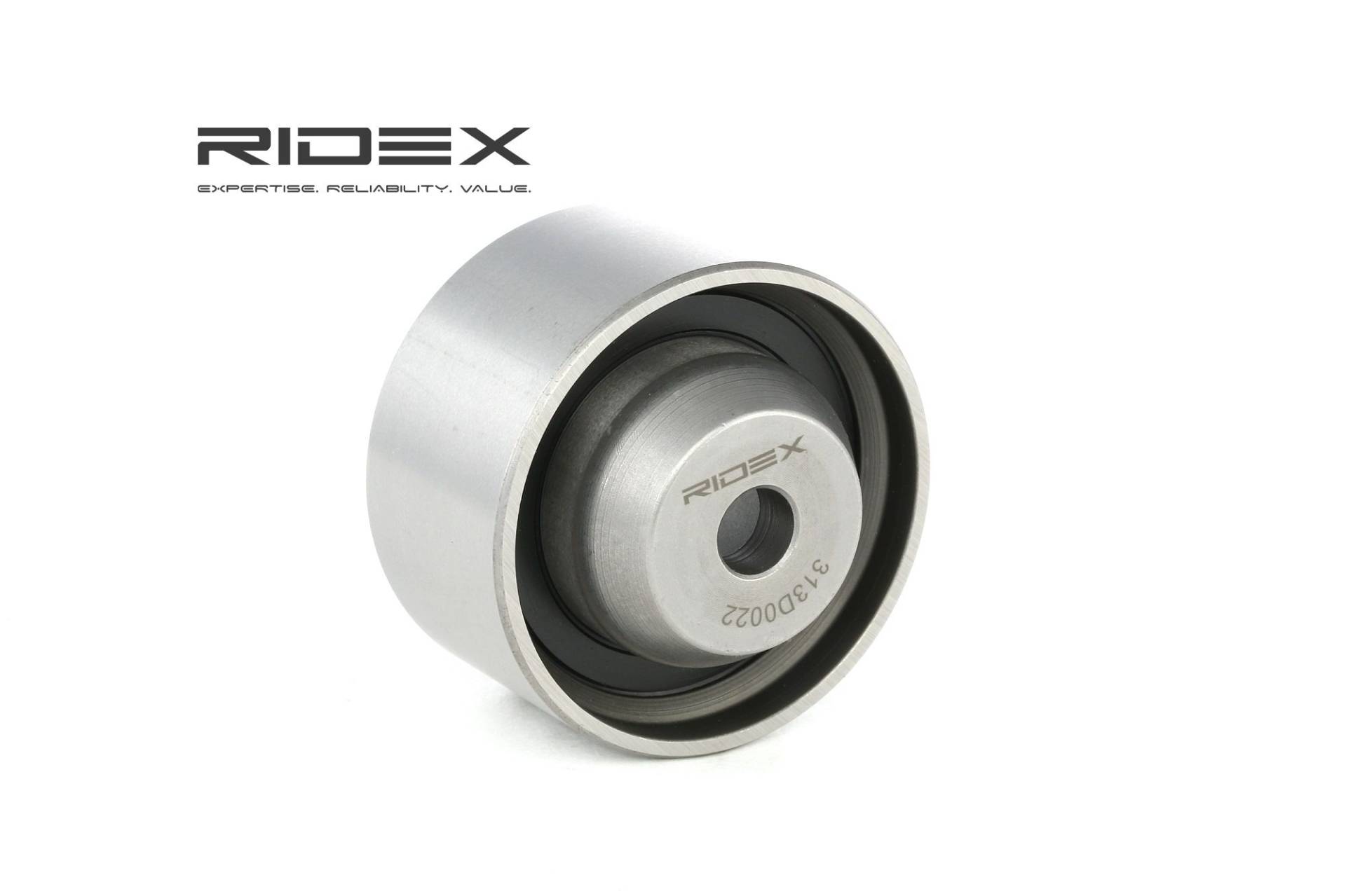 RIDEX Umlenk-/Führungsrolle, Zahnriemen HYUNDAI,KIA,VOLVO 313D0022 MD156604,MD192731,MD121993 30874227,6000608132,SMD156604,2481033021,2481033024 von RIDEX