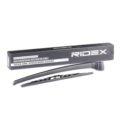 RIDEX Wischerarm Scheibenwischerarm 301W0018 hinten 330mm mit Kappe, mit Wischblatt von RIDEX