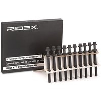 RIDEX Zylinderkopfschraubensatz Außen-Torx 1217B0013  PEUGEOT,CITROËN,206 Schrägheck (2A/C),206 CC (2D),207 (WA_, WC_),208 I Schrägheck (CA_, CC_) von RIDEX