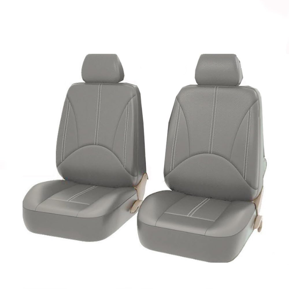 4 Stück Auto Sitzbezüge, für Peugeot Hoggar 2010-2014/Peugeot iOn 2009-2020 Leder Bequem Autositzbezüge Sitzschoner Innenraum Zubehör,B von RIKCAT