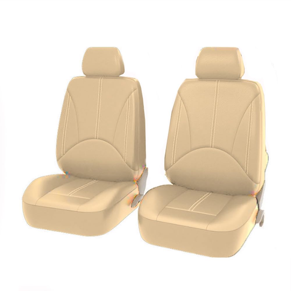 RIKCAT 4 Stück Auto Sitzbezüge, für Smart EQ fortwo Cabriolet/Smart EQ fortwo (C453) 2020-2024 Leder Bequem Autositzbezüge Sitzschoner Innenraum Zubehör,A von RIKCAT