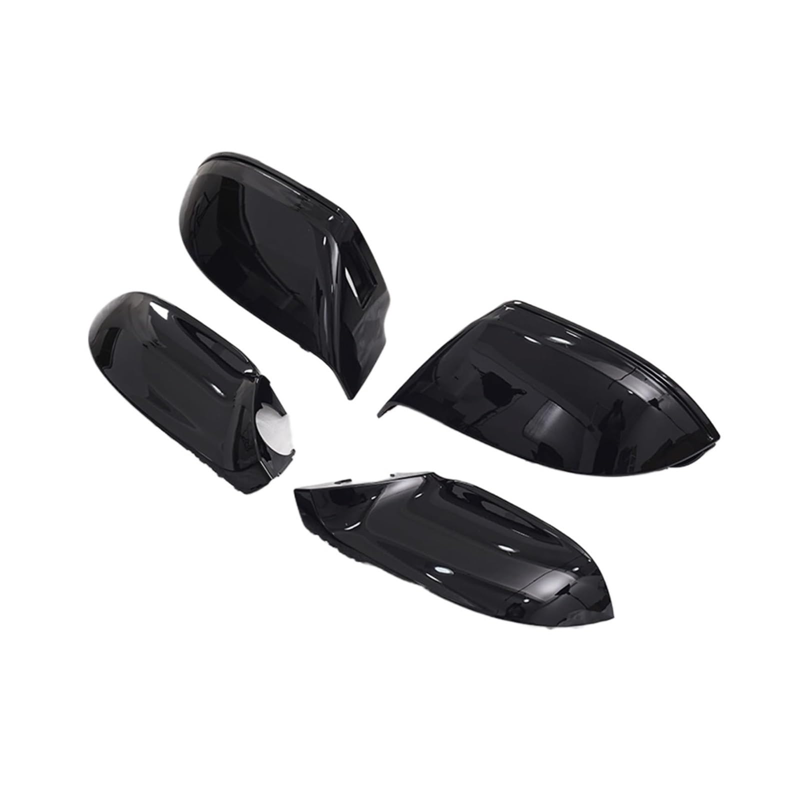 Außenspiegelkappen Für A7 S7 RS7 2010-2017 Mit/Ohne Seite Unterstützen Ersatz Rückspiegel Kappen Gehäuse Flügel Abdeckung(WITH Side Assist) von RINKTEEA