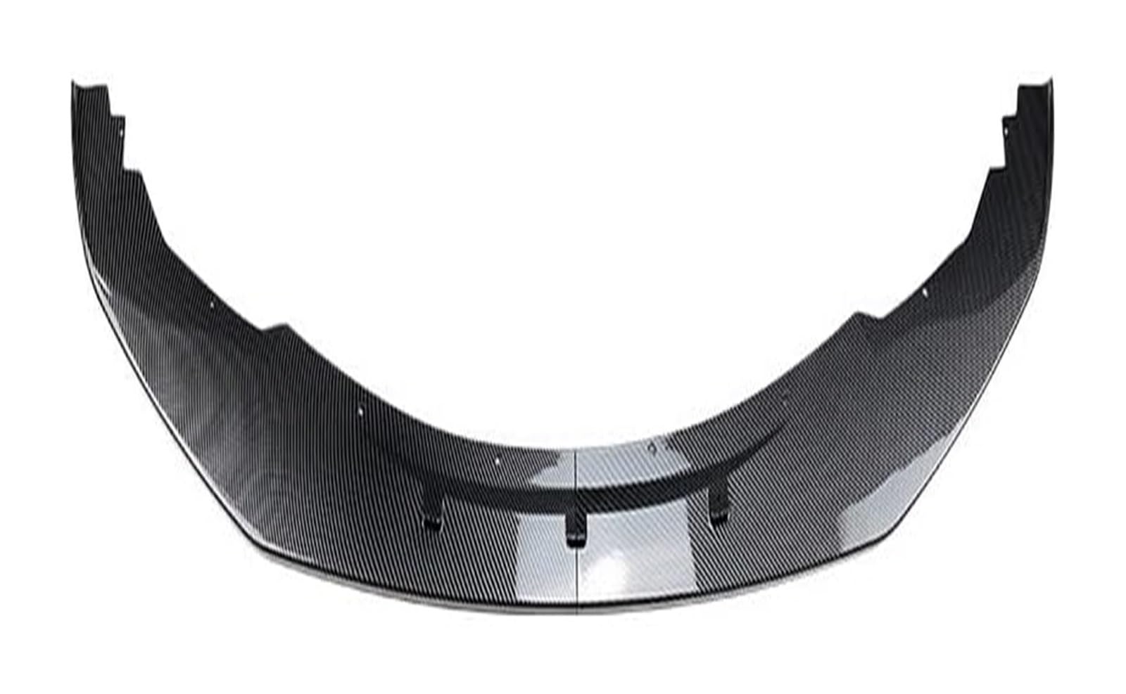 Front Spoiler Lippe Für B&MW 1 Serie F20 F21 Style Canard Cover Trim Splitter Frontstoßstange Lip Spoiler 2012 Bis 2014 Auto Frontstoßstange Splitter(Lip Carbon Look) von RINKTEEA