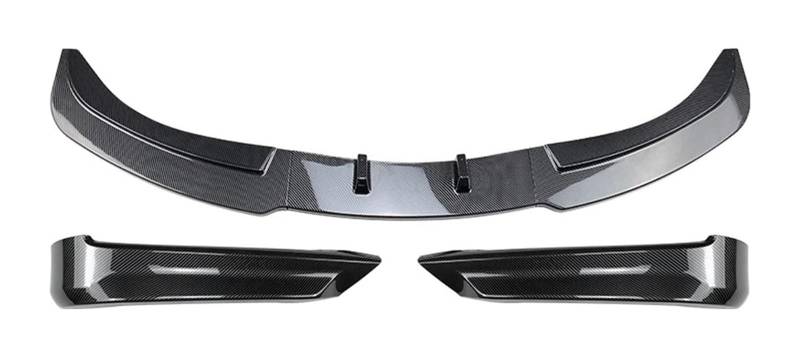 Front Spoiler Lippe Für B&MW 3er E90 E91 2005–2008 Frontstoßstangen-Splitter Lippendiffusor Spoilerschutz Schutzabdeckung Deflektorlippe Body-Kits 5 Stück(One Set Carbon Look) von RINKTEEA