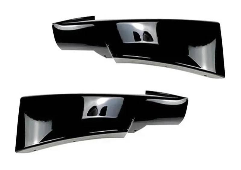 Front Spoiler Lippe Für B&MW 3er E90 E91 320i 330i 316i 318i 335i Pre-LCI 2005–2012 Nur Auto-Frontstoßstange Canard-Splitter Frontspoiler(Gloss Black 09-12 B) von RINKTEEA