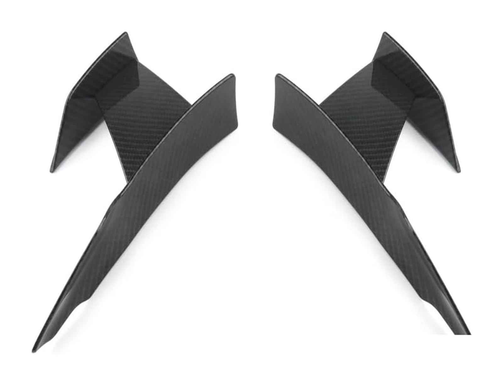 Front Spoiler Lippe Für B&MW F80 M3 F82 M4 6 Stück Frontstoßstange Lip Fin Splitter Spoiler Canard Aufkleber Frontspoiler Auto Frontstoßstangensplitter(Carbon Fiber) von RINKTEEA