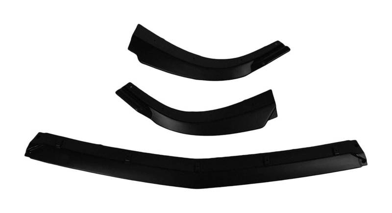 Front Spoiler Lippe Für B&enz C-Klasse W204 C180 C200 2011–2013 Frontstoßstange Lippe Kinnspoiler Kohlefaser-Look Frontdiffusor Diffusor Normal-B-Mattschwarz(B-matteblack) von RINKTEEA