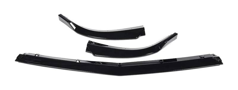 Front Spoiler Lippe Für B&enz C-Klasse W204 C180 C200 2011–2014 Frontstoßstange Lippe Kinnspoiler Kohlefaser-Look Frontdiffusor Diffusor Normal-B-Mattschwarz(A-glossyblack) von RINKTEEA