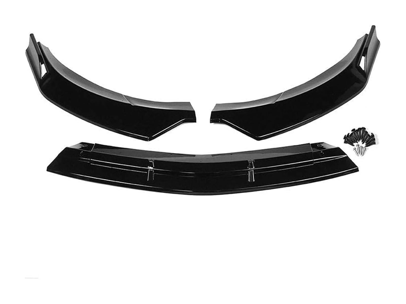 Front Spoiler Lippe Für B&enz CLA-Klasse W117 2016–2020 Frontstoßstange Lippe Kinnspoiler Kohlefaser-Look Frontdiffusor Diffusor Auto-Frontspoiler von RINKTEEA