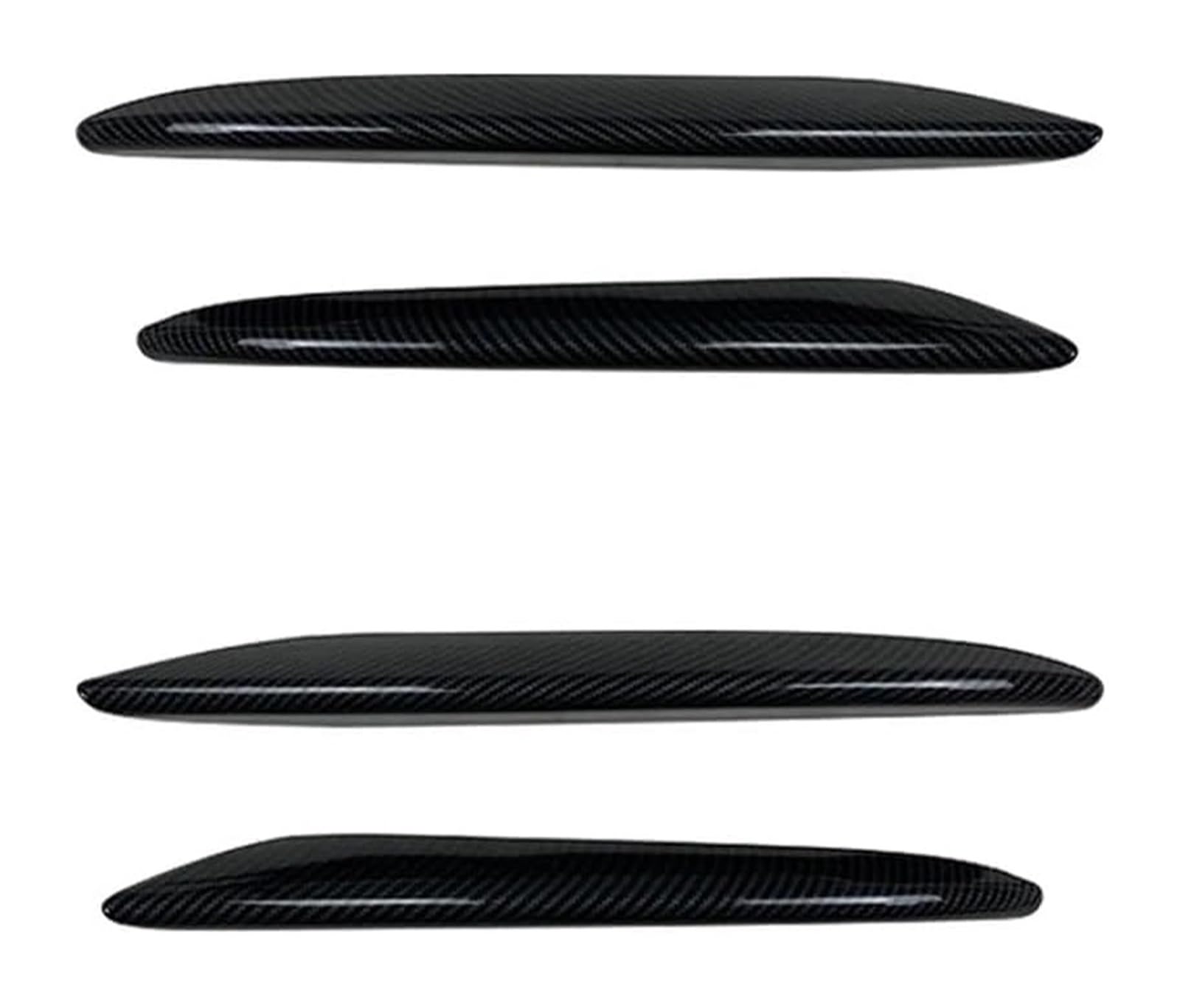 Front Spoiler Lippe Für B&enz E-Klasse W213 2016–20 E200/260/300 Auto-Frontstoßstangen-Lippensplitter Nebelscheinwerferverkleidung Ersatz-Autoteil Frontspoiler(Carbon Look Down) von RINKTEEA