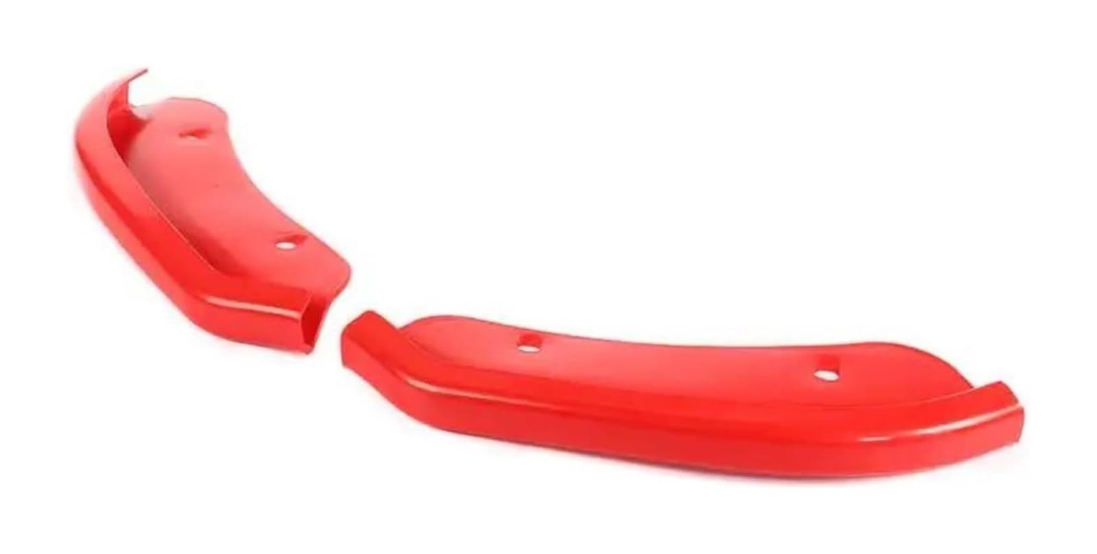 Front Spoiler Lippe Für Dodge Für Challenger Für SRT 2015-2019 1 Paar Stoßstangenschutz Diffusor Spoiler Splitter Schutz Frontschürze Lip Schutz Abdeckung(rot) von RINKTEEA