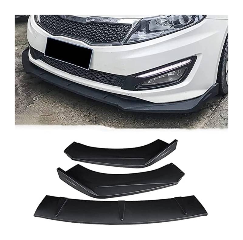 Front Spoiler Lippe Für Kia Für Optima K5 2011-2015 Frontschürze Lippe Kinn Spoiler Carbon Look Front Diffusor Diffusor Mattschwarz Auto Front Spoiler von RINKTEEA