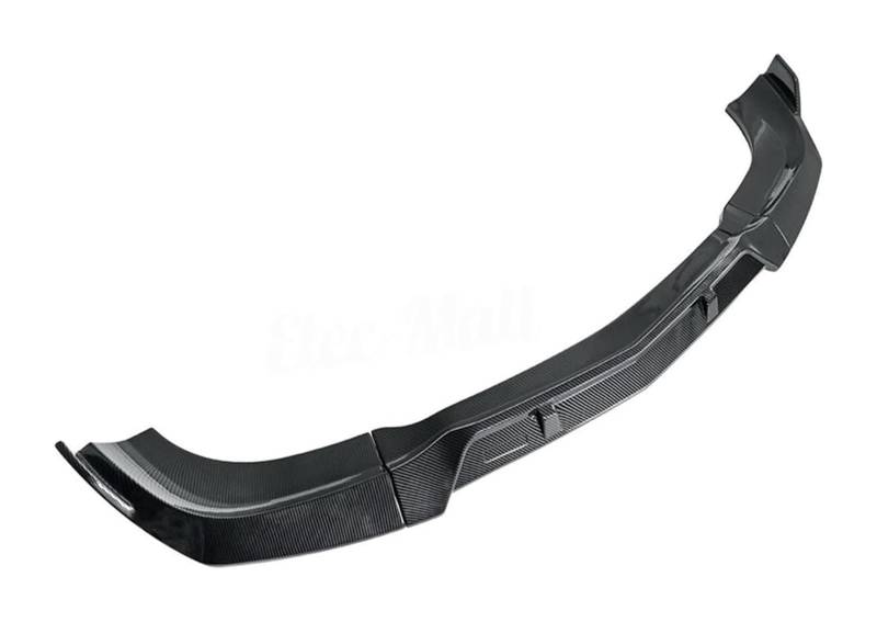 Front Spoiler Lippe Für M&ercedes Für B&enz W204 C180 C200 C250 C300 C350 2008-2014 Frontstoßstange Spoiler Splitter Lip Unterkörper Kit Diffusor Schutzplatte(Carbon Fiber Look) von RINKTEEA