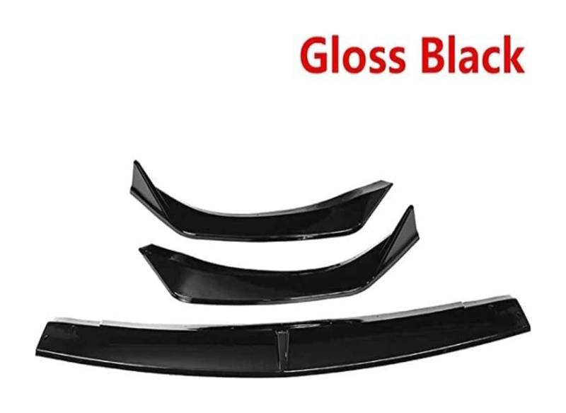 Front Spoiler Lippe Für Mazda 3 Für Axela Sedan 2019-2021 Frontstoßstange Lippe Kinnspoiler Carbon Look Frontdiffusor Diffusor Normal-D Schwarz Rot(BGlossy) von RINKTEEA