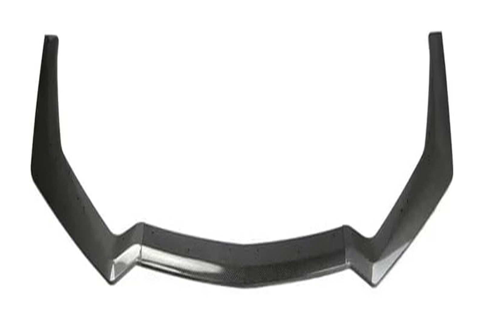 Front Spoiler Lippe Für Mustang 2018-2020 Splitter Spoiler Body Guards Schützen Dekoration Deflektor Frontspoiler Frontschürze Lippe(Carbon Fiber Look) von RINKTEEA