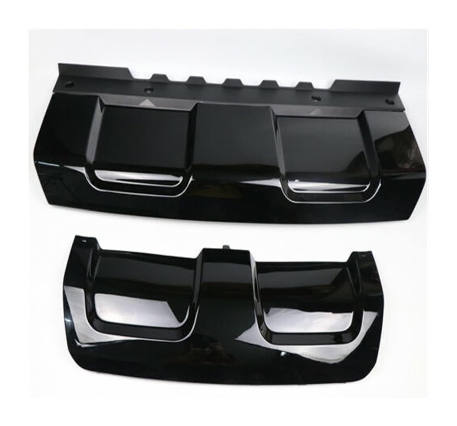 Front Spoiler Lippe Für Range Für Rover Für Sport 2014-2017 Auto Frontschürze Spoiler + Hinten Diffusor Lip Anhänger Skid Platte Schutz Tow Haken Abdeckung Bord von RINKTEEA