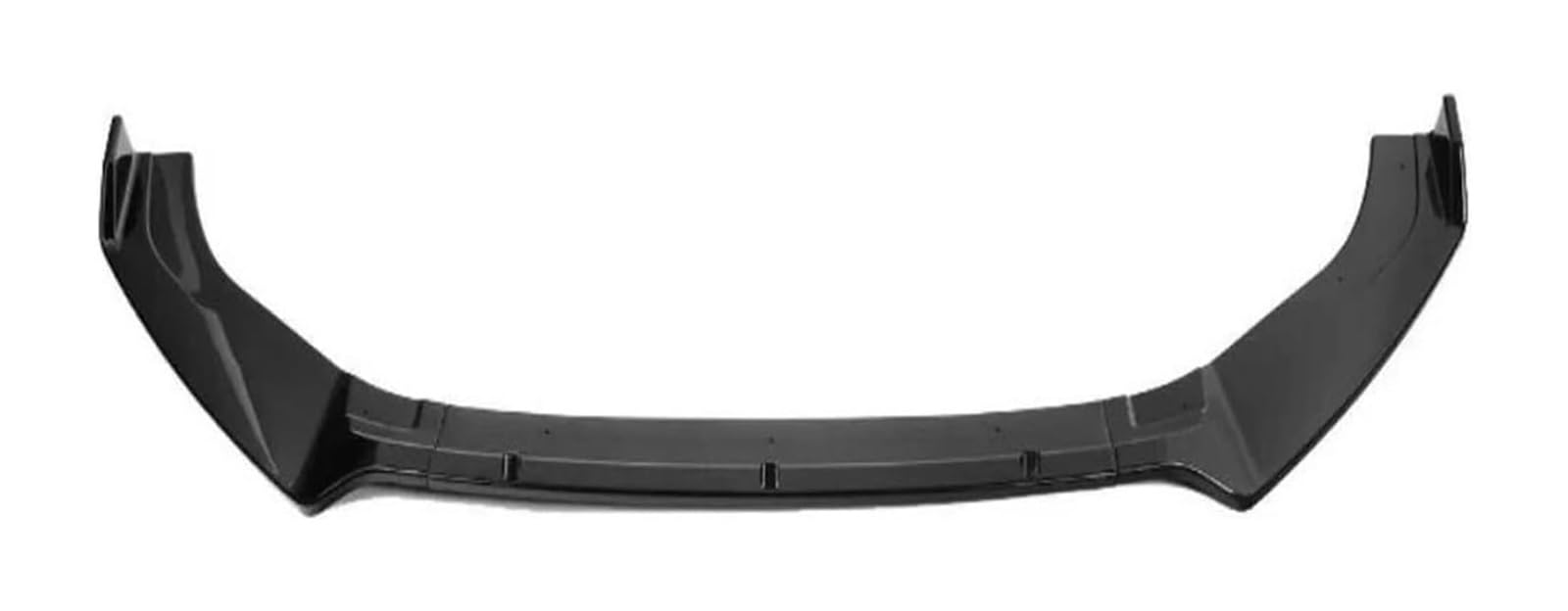 Front Spoiler Lippe Für VW Für G&olf 6 2008-2012 MK6 Frontschürze Lip Body Kit Spoiler Splitter Lippe Vorne Lip Klappe Stoßstange Universal 3 PCs(Schwarz) von RINKTEEA