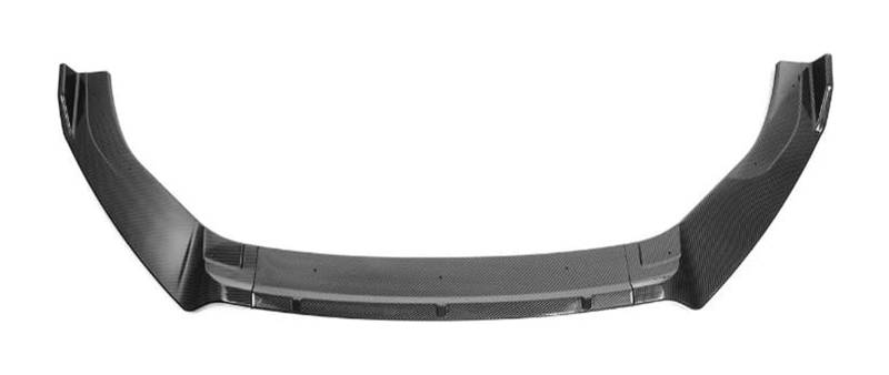 Front Spoiler Lippe Für VW Für G&olf MK7/7,5 Für GTI R Für GTD 2014-2019 Nicht Für 7/7,5 Stoßstange Schutzfolie Auto Vorderen Stoßfänger Lip Spoiler(Carbon Fiber Look) von RINKTEEA