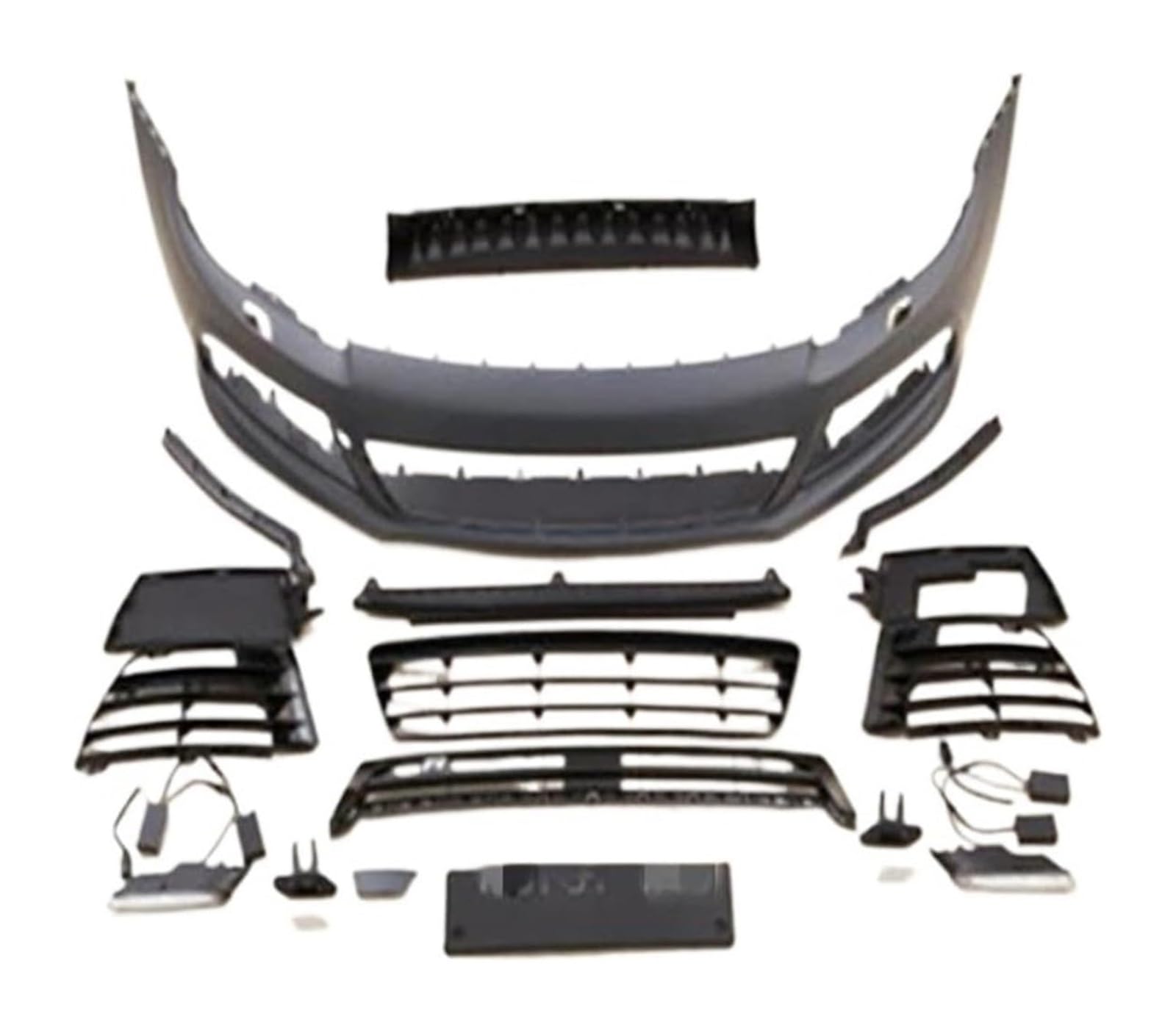 Front Spoiler Lippe Für VW Für S&CIROCCO Geändert Für S&CIROCCO Für R 2009-2020 Vorne Hinten Stoßstange Montage Umgeben Seite Rock Grill(B) von RINKTEEA