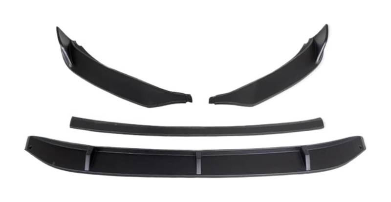 Front Spoiler Lippe Für VW Für p&assat B8 2017-2019 Frontschürze Lippe Kinn Spoiler Splitter Diffusor Bodykit Schutz Schutz Deflektor(Matt Black) von RINKTEEA