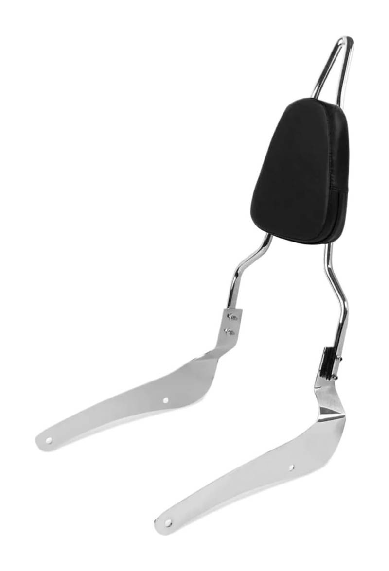 Für Suz&uki Für B&oulevard VL400 VL800 M50 C50 Motorrad Beifahrer-Rückenlehne Sissy Bar Gepäckträger Pad Regalhalterung Motorrad Gepäckträger von RINKTEEA