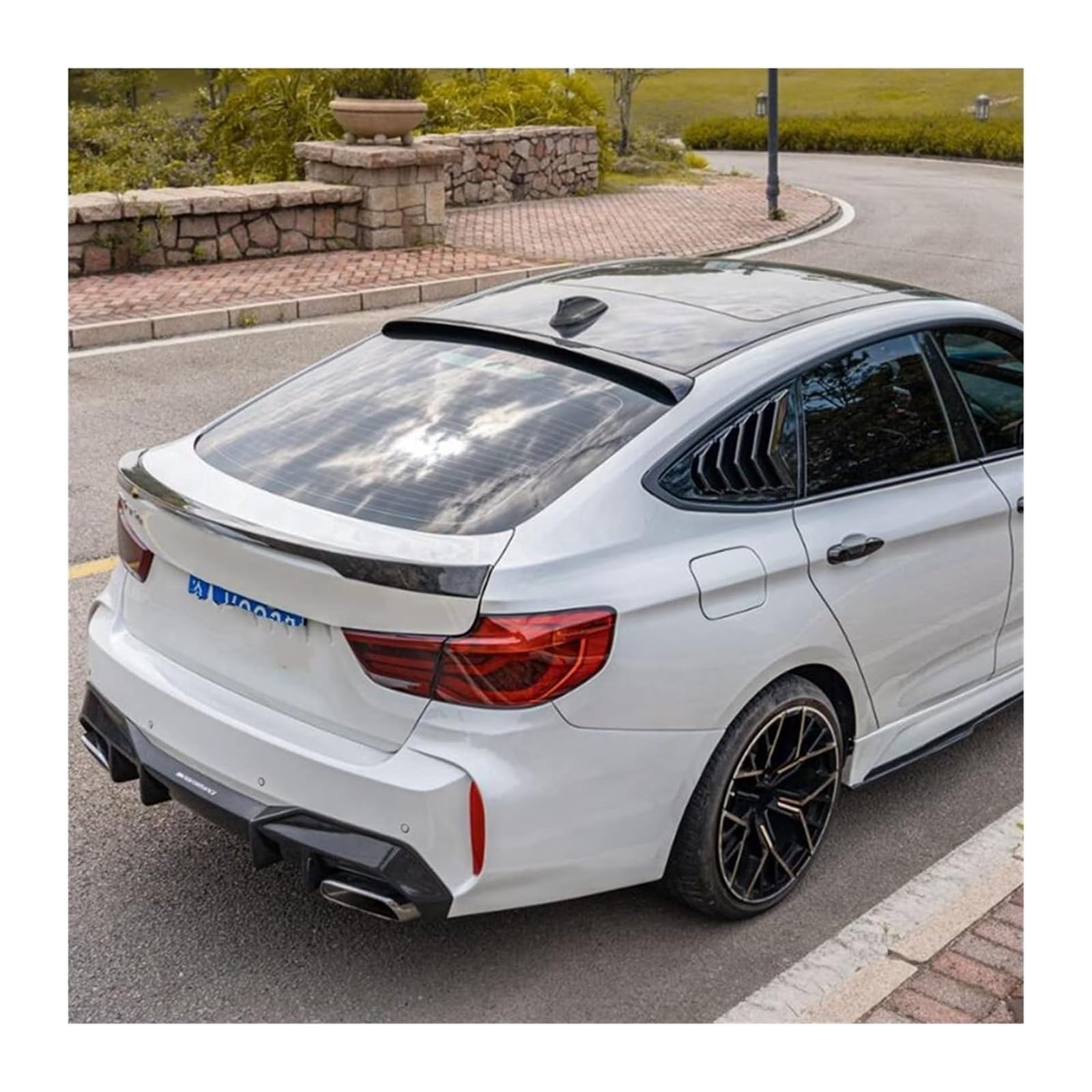 Heckspoiler Lippe Für B&MW 3er GT F34 328i 335i GT Schrägheck 4 Türer 2014–2017 Heckdachspoiler Heckflügel Heckspoiler(AC spoiler) von RINKTEEA