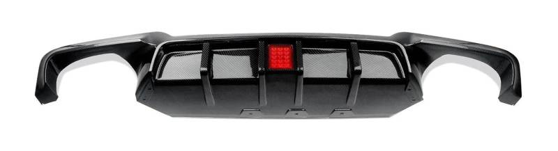 Heckspoiler Lippe Für B&MW 5er F10 Stoßstange 2010–2016 Heckdiffusor Mit Licht Autospoiler Heckspoiler von RINKTEEA