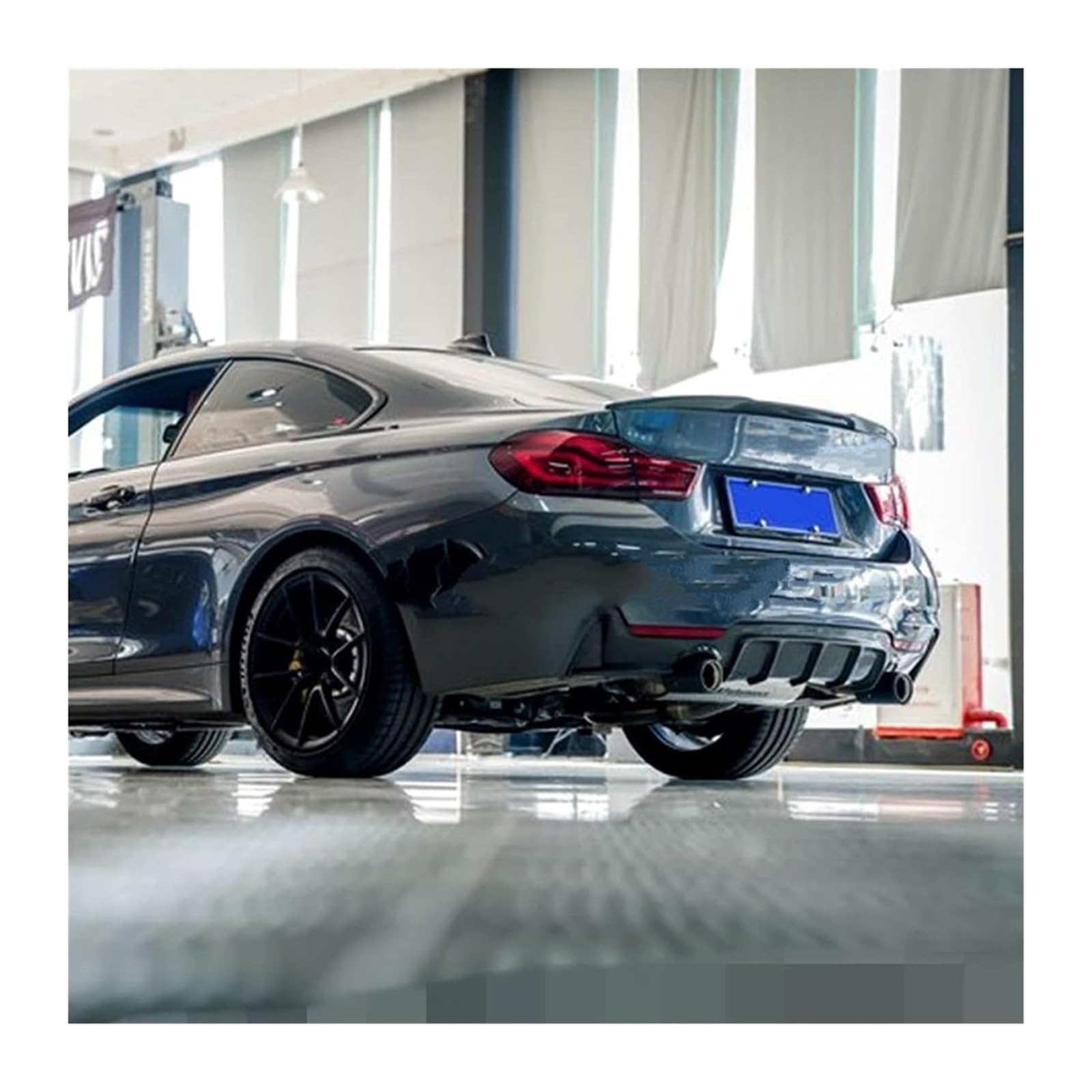 Heckspoiler Lippe Für B&MW F32 4 Serie 428i 435i 2 Türer Für Coupe 2013-2019 Real Carbon Fiber Auto Stamm Spoiler Lippe V Stil Schwanz Flügel von RINKTEEA