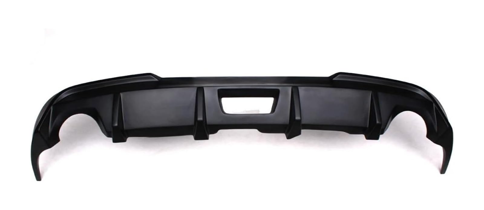 Heckspoiler Lippe Für G25 G37 4 Tür Basis Limousine Sport 2009-2013 Hinten Diffusor Auto Hintere Stoßstange Lip Diffusor Spoiler(FRP Black) von RINKTEEA