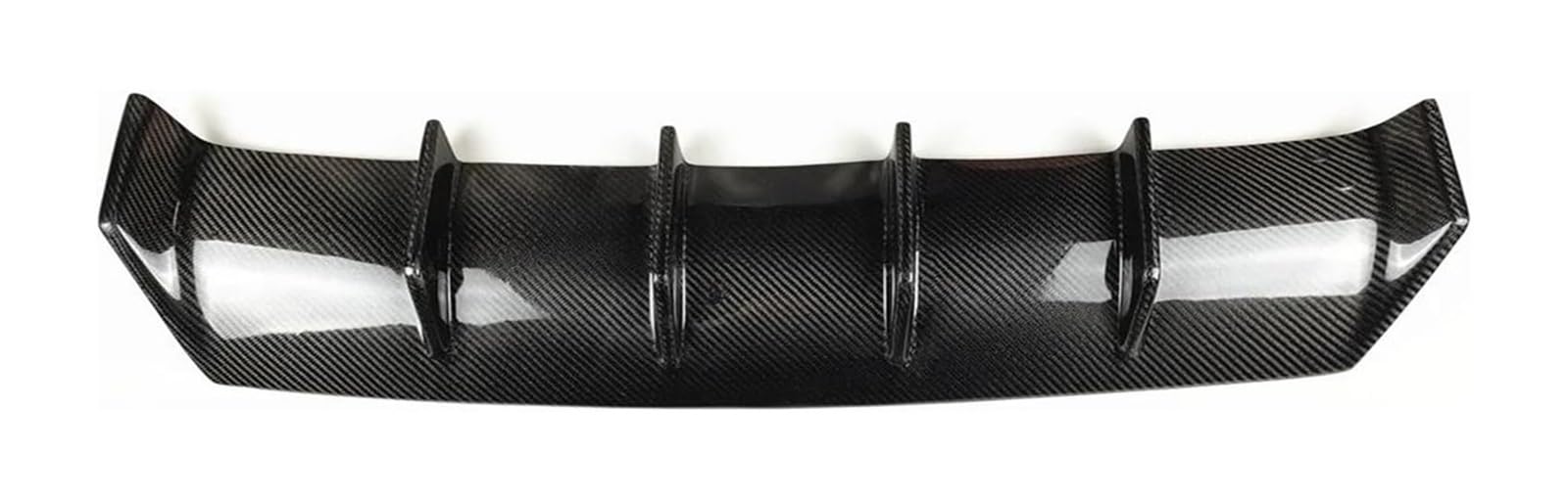 Heckspoiler Lippe Für IS IS200t IS250 IS350 IS300 F Sport Limousine 2016–2019 4-türiger Heckdiffusor Lippe Stoßstange Tow-Splitter Spoiler Heckspoiler(Real Carbon Fiber) von RINKTEEA