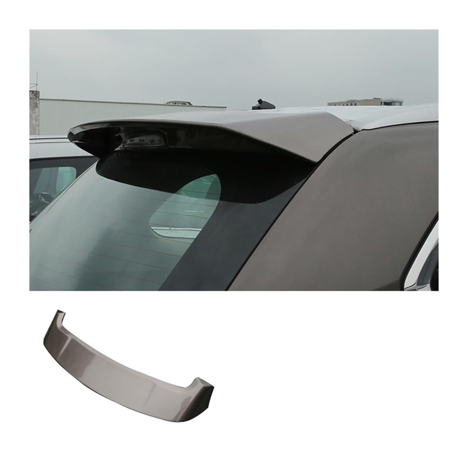 Heckspoiler Lippe Für M&ITSUBISHI Für Outlander 2013-2020 Hinten Stamm Spoiler Auto Schwanz Flügel Dekoration Heckspoiler Auto Heckspoiler Schwanz Flügel(Braun) von RINKTEEA