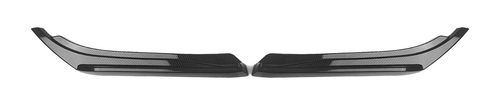 Heckspoiler Lippe Für Q50 2014-2023 Hinten Stoßstange Seite Splitter Abdeckung Carbon Faser Muster/Glanz Schwarz Auto Boot Spoiler Schutz Platte von RINKTEEA