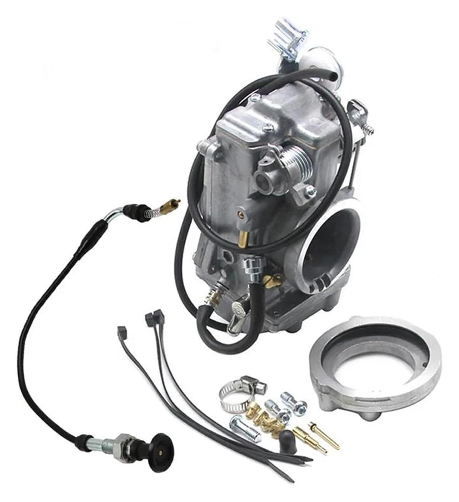 Motoren Carb Für Mikuni Für Harley-Davidson Spo&rtster 883 XLH883 1994-2003 HSR42/45/48 Motorrad Vergaser Carb(Hsr45 With Cable) von RINKTEEA