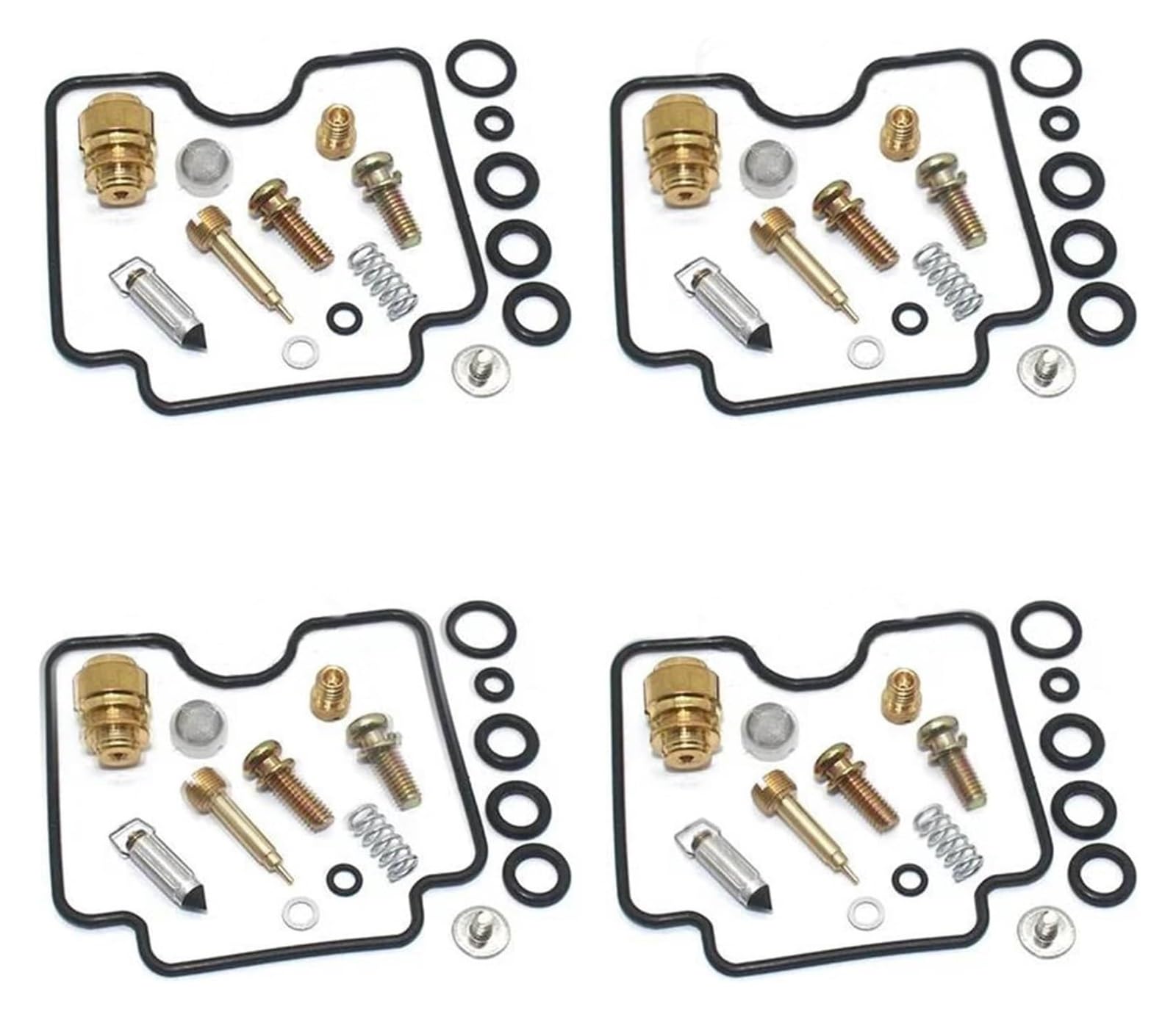 Motoren Carb Für S&UZUKI Bandit 1200 GSF1200 2001-2005 4Set Motorrad Vergaser Reparatursatz Kolbenmembran Gummi(4 Sets a) von RINKTEEA