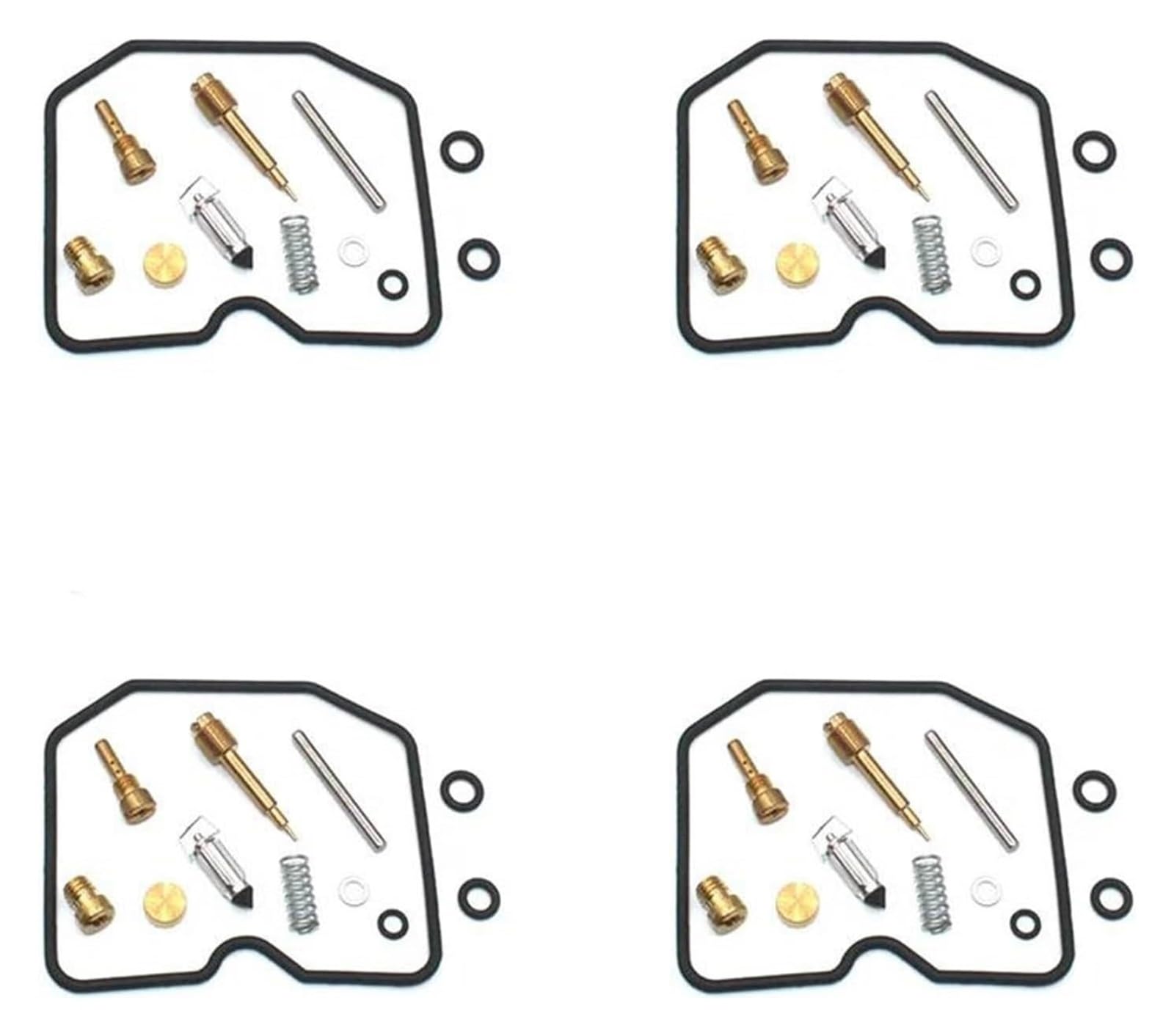 Motoren Carb Für S&UZUKI GSF650 SA SU SUA Für Bandit ABS 2005-2006 Vergaserreparatursatz Schwimmnadel Nadelventildichtung(4 Sets B) von RINKTEEA