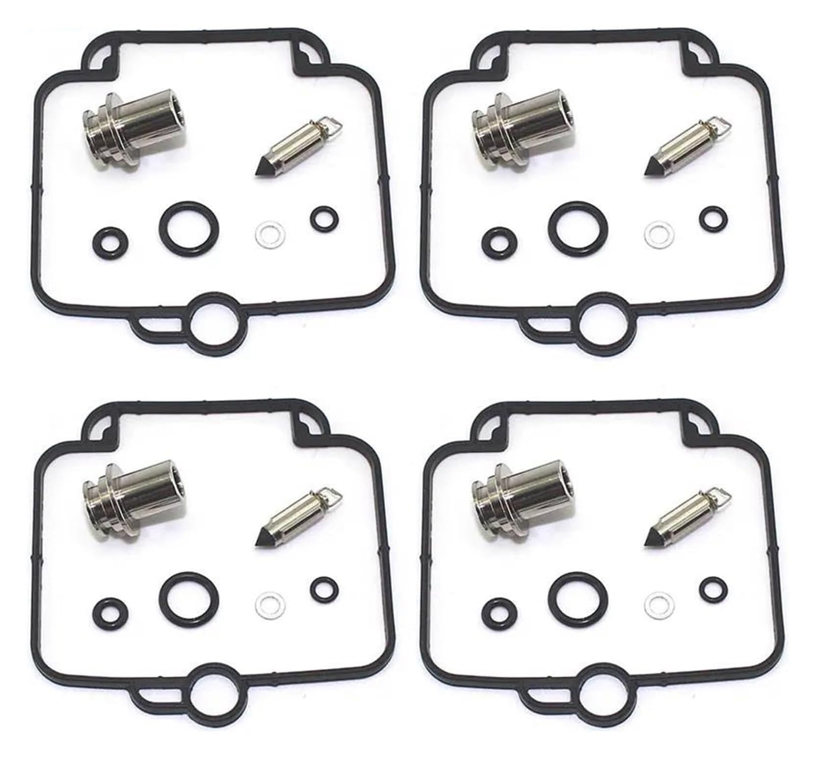 Motoren Carb Für S&uzuki GSX-R 1100 GSX-R1100 1991-1992 Wartungsteile Für Das Kraftstoffsystem, Reparatursatz Für Motorradvergaser(4 Sets) von RINKTEEA